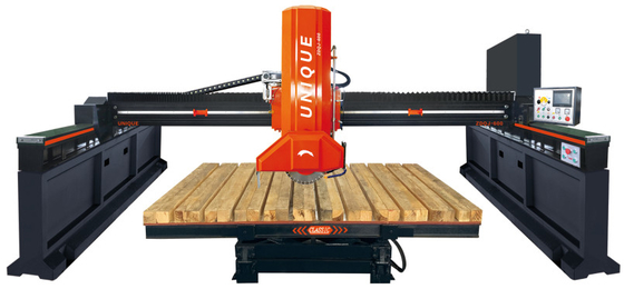 เครื่องตัดหินแกรนิตเลเซอร์เครื่องตัดสะพาน 380V