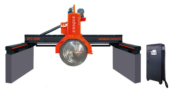 เครื่องตัดสะพานไฮดรอลิก Multiblade สำหรับบล็อกหินแกรนิต